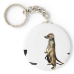 Earth male in row keychains