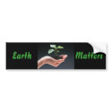 Earth Matters Bumper Sticker bumper stickers by deesbasenjis Earth Matters Bumper Sticker bumper stickers