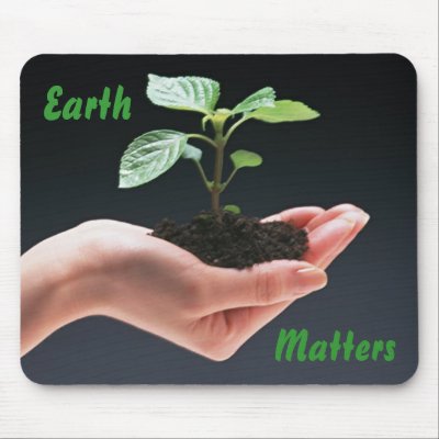 Earth Matters Mousepad by deesbasenjis