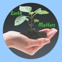 Earth Matters Sticker
