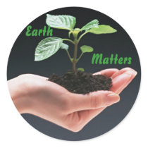 Earth Matters Sticker