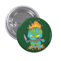 EARTH MONSTER Pin buttons