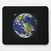Earth & Moon Mouse Pad