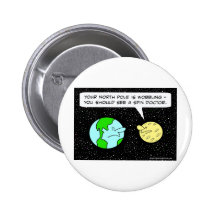 earth moon spin doctor wobble north pole