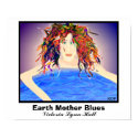 Earth Mother Blues by Victoria Lynn Hall posters by Victoreeah Earth Mother Blues by Victoria Lynn Hall posters
