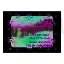 Earth Mother Greeting Cards