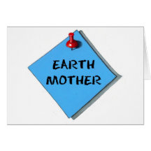 EARTH MOTHER MEMO CARD