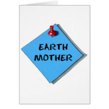 EARTH MOTHER MEMO GREETING CARDS