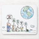 Earth Mousepad by j2morrow Earth Mousepad