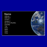 EARTH OCEANIA PLANETS SPACE PHOTOGRAPHY DIGITAL business cards
