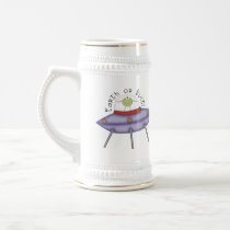Earth Or Bust Alien Mug