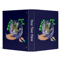 Earth Pass It On binders
