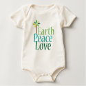 Earth Peace Love Earth Day T-shirt shirt