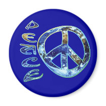 Earth Peace Magnets