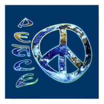 Earth Peace Poster