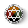 Earth Pentacle of the Golden Dawn Pin