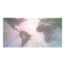 Earth Photo Card Template