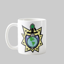 Earth Protectors - Dagger and Shield Ensignia mugs