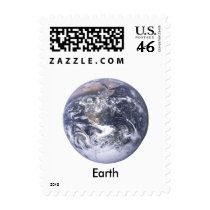 Earth - Public Domain picture. postage