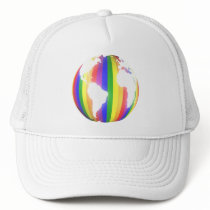 Earth Rainbow Hat