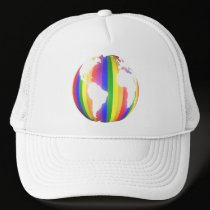 Earth Rainbow Hat