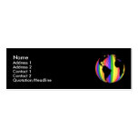 Earth Rainbow Profile Card Business Card