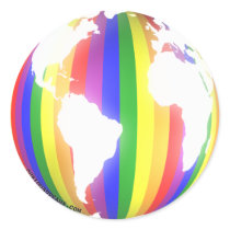 Earth Rainbow Sticker