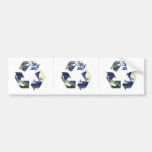 Earth - Recycling Bumper Sticker