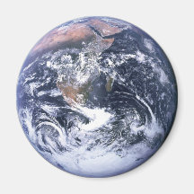 Earth Refrigerator Magnet