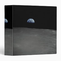 Earth Rise 3 Ring Binders