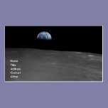 Earth Rise Business Card Template
