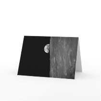 "Earth-Rise," First Photo of this from Space Card