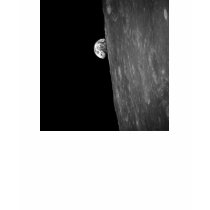"Earth-Rise," First Photo of this from Space t-shirts