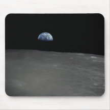 Earth Rise Mouse Pads