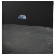 Earth Rise Printed Napkins