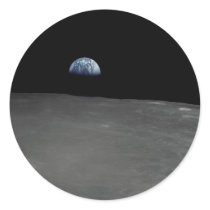 Earth Rise Sticker