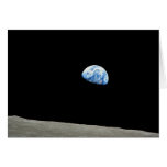 Earth Rises From Moon Cards