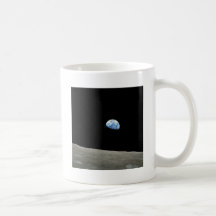 Earth Rises From Moon Mug
