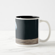 Earth Seen from the Moon Coffee Mug