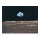 Earth Seen from the Moon Postcard