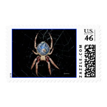 Earth Spider Postage