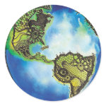 Earth sticker