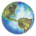 Earth stickers