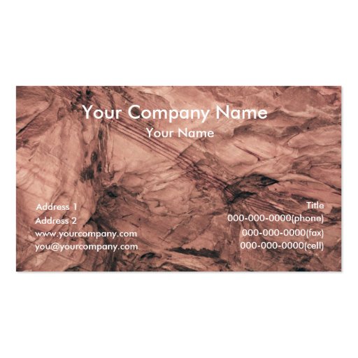 Earth Texture Business Cards