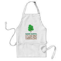 Earth, The Only Planet With Chocolate Apron