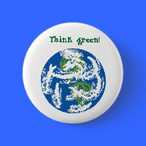 Earth, Think green! buttons
