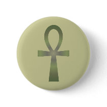 Earth Tone Ankh Pinback Buttons