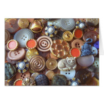 Earth Tone Buttons cards