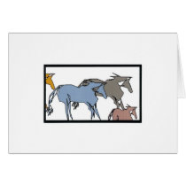 Earth Tone Herd cards
