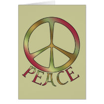 Earth Tone Peace Cards